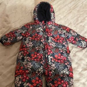 Infant snow suit